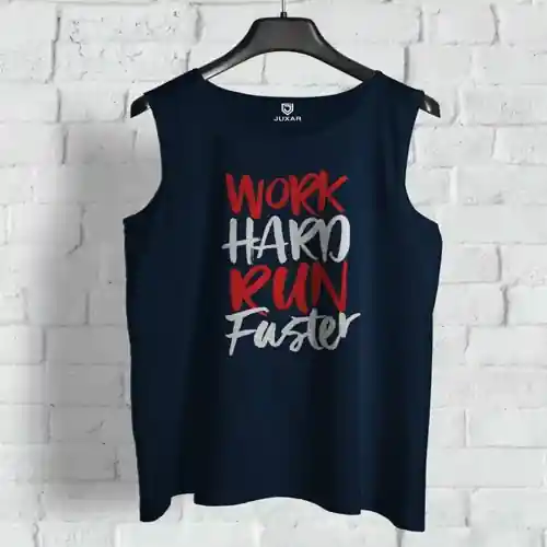 WORK HARD RUN FASTER SANDO