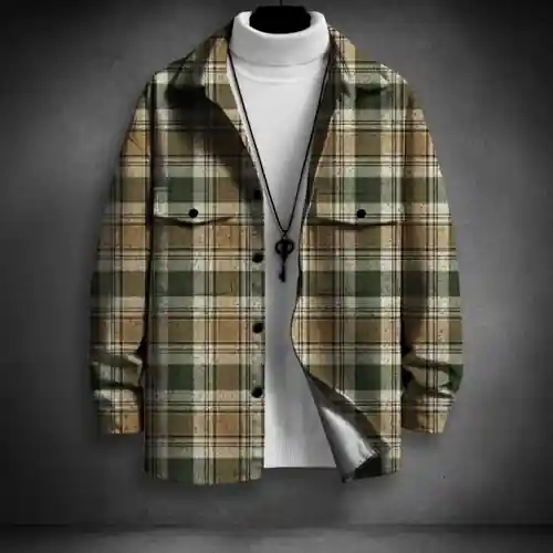 CHECK FLANNEL SHIRT