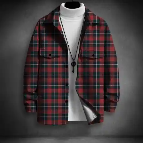 RED CHECK FLANNEL SHIRT